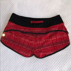 Lululemon Speed Shorts EUC Size 4/XS